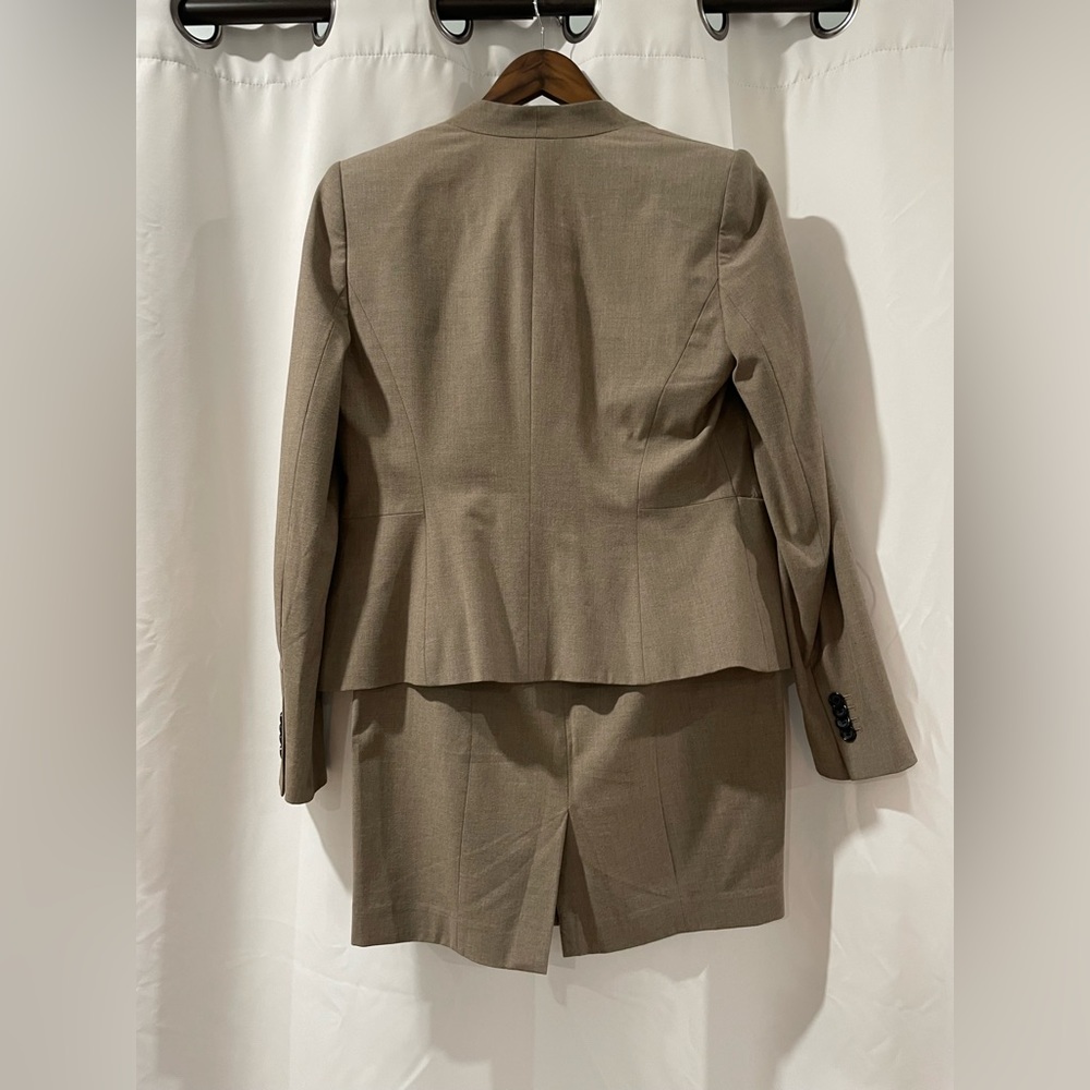 Ann Taylor brown skirt suit.